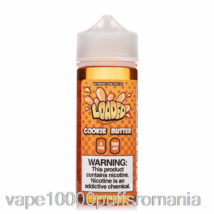 Vape Romania Cookie Unt - E-lichid încărcat - Nemilos - 120ml 3mg